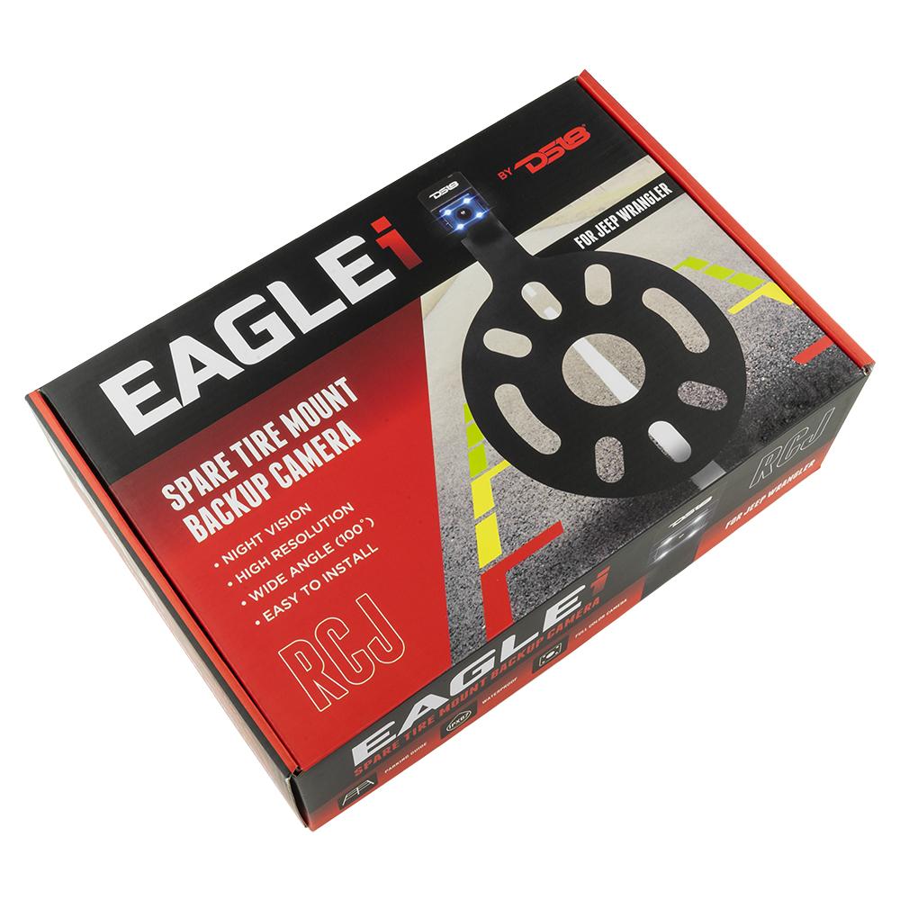 DS18 RCJ Jeep JK/JKU  Spare Tire Reverse Camera with Night Vision