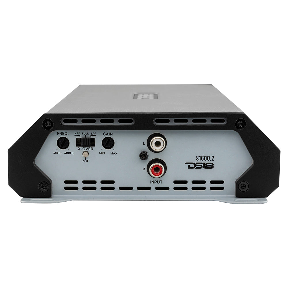 DS18 SELECT S-1600.2 Select Class AB 2 Channel Full Range Amplifier 1600 Watts
