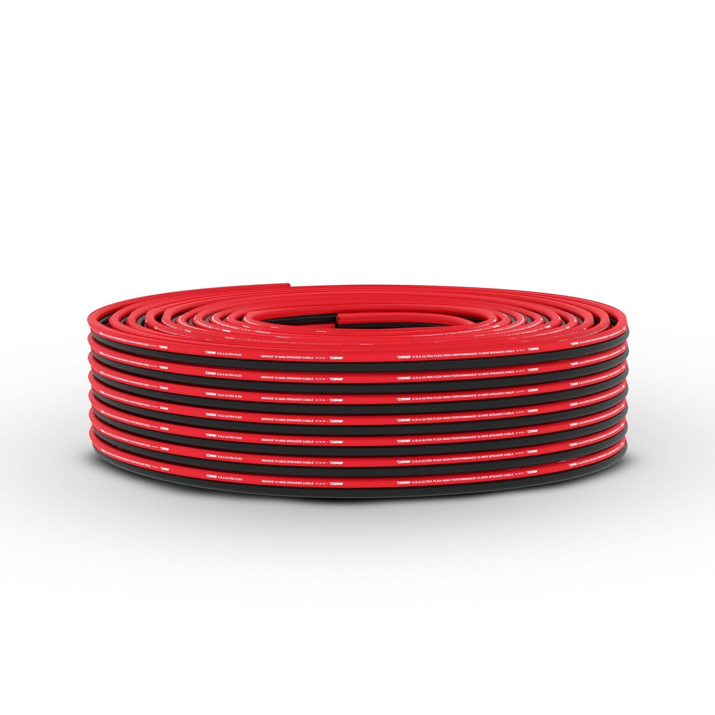 DS18 SW-10GA-100RB 10-GA Ultra Flex CCA Speaker Wire 100 Ft