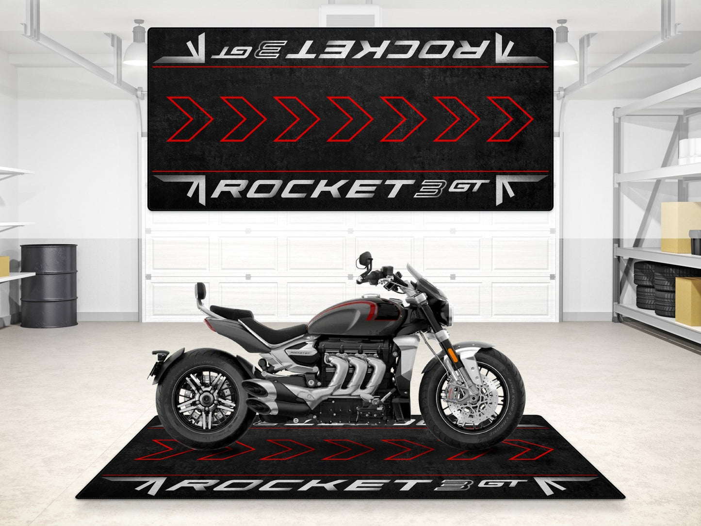 MPM Motorcycle Mat for Rocket 3 GT - MM7200