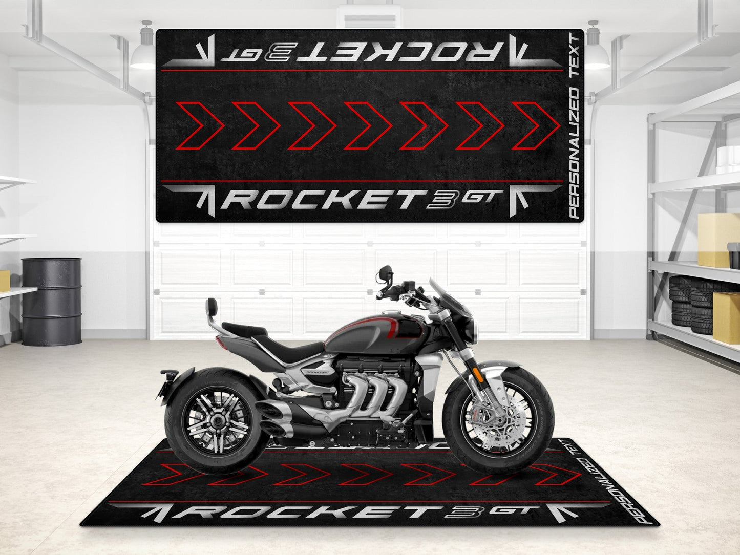 MPM Motorcycle Mat for Rocket 3 GT - MM7200