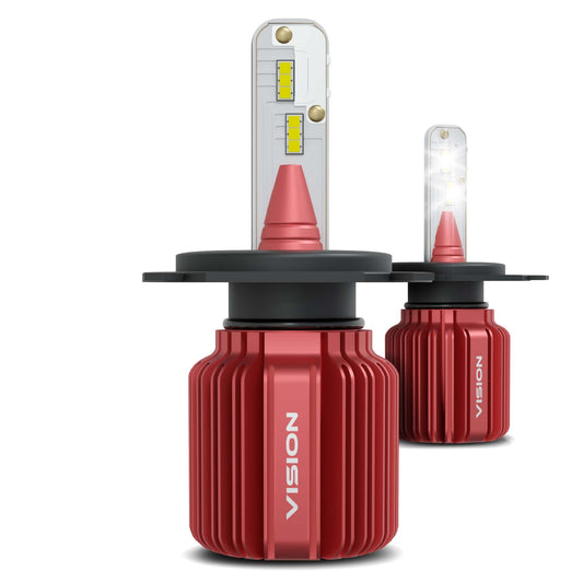 VISION H4 High/Low CSP LED Conversion Kit 6500K White 8000/5000 Lumens 50/30 Watts