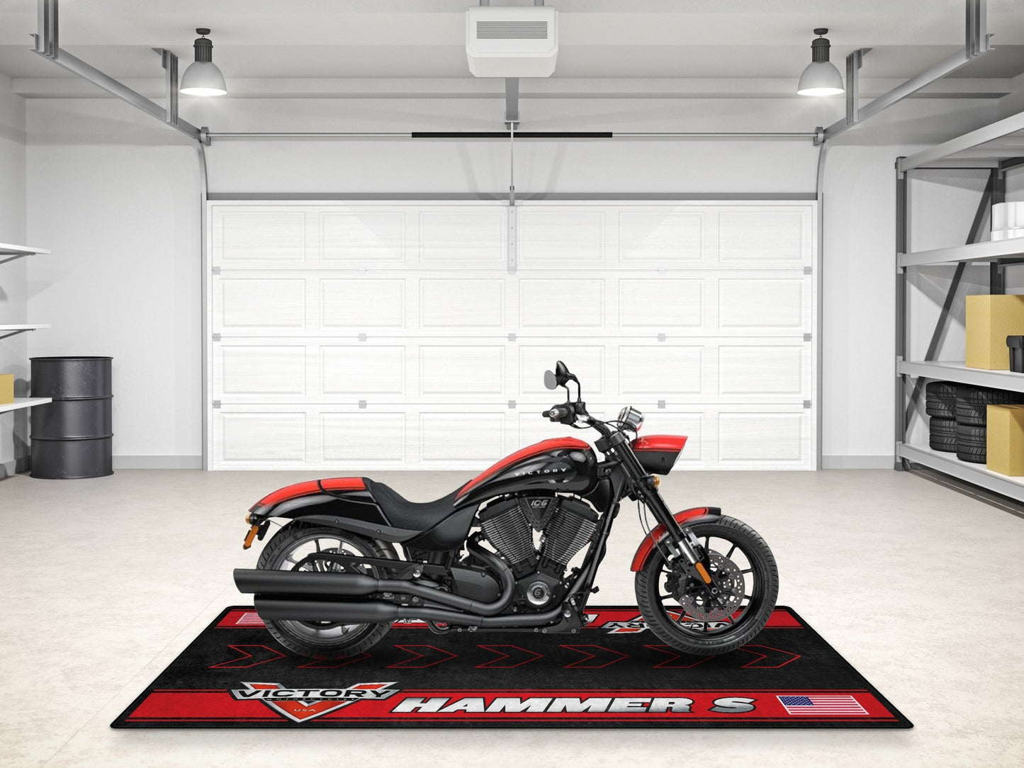 MPM Motorcycle Mat for Victory Hummer S - MM7311