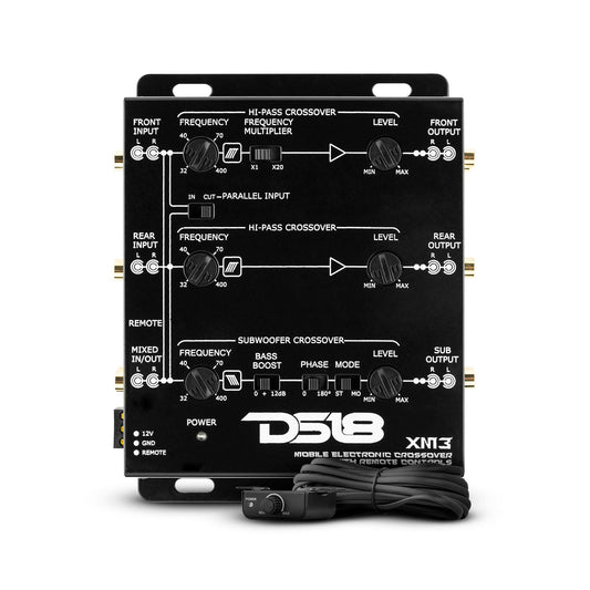 3-Way Active Crossover with Sub-Level Control