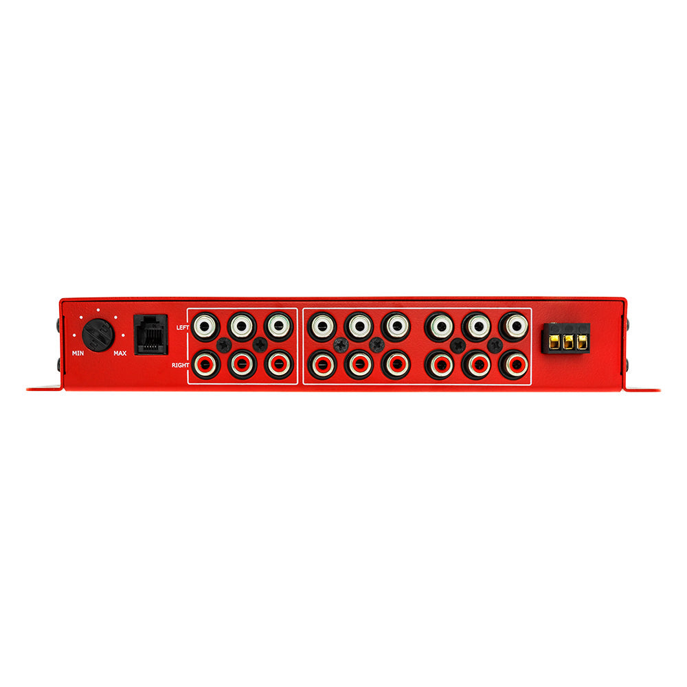 6-Way Active Crossover with Remote Gain Control