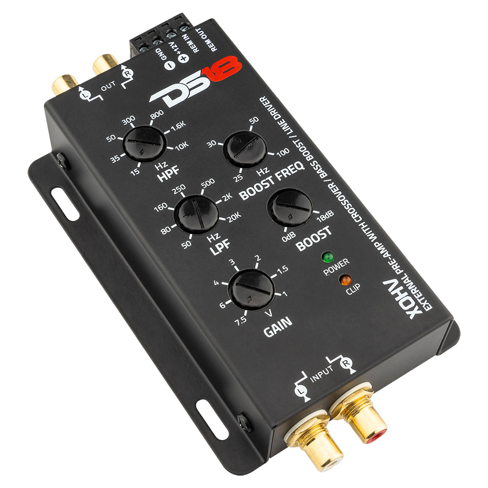 Pre-Amp With Crossover For High Volt Amplifier