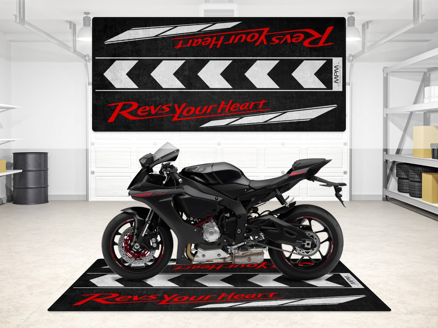 MPM Motorcycle Mat for Yamaha - MM7109