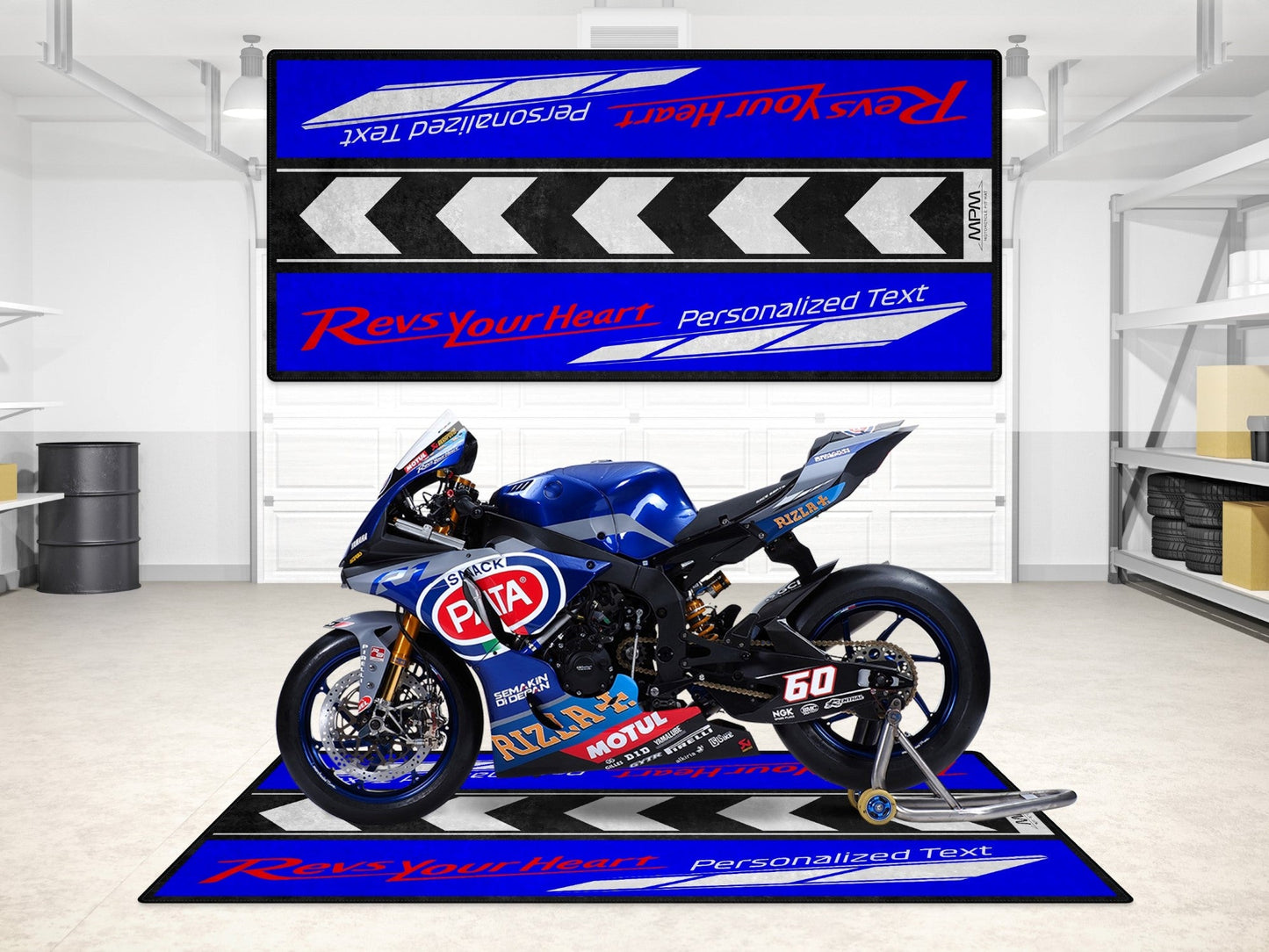 MPM Motorcycle Mat for Yamaha - MM7109