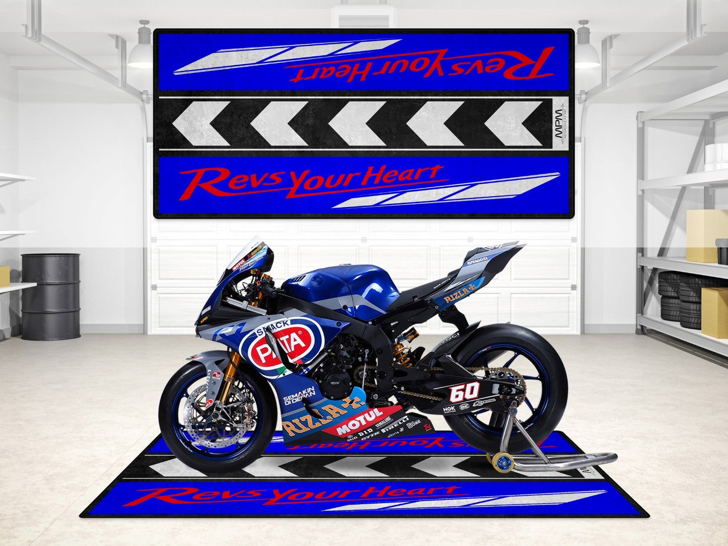 MPM Motorcycle Mat for Yamaha - MM7109