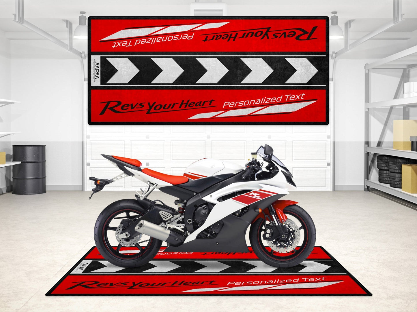 MPM Motorcycle Mat for Yamaha - MM7109