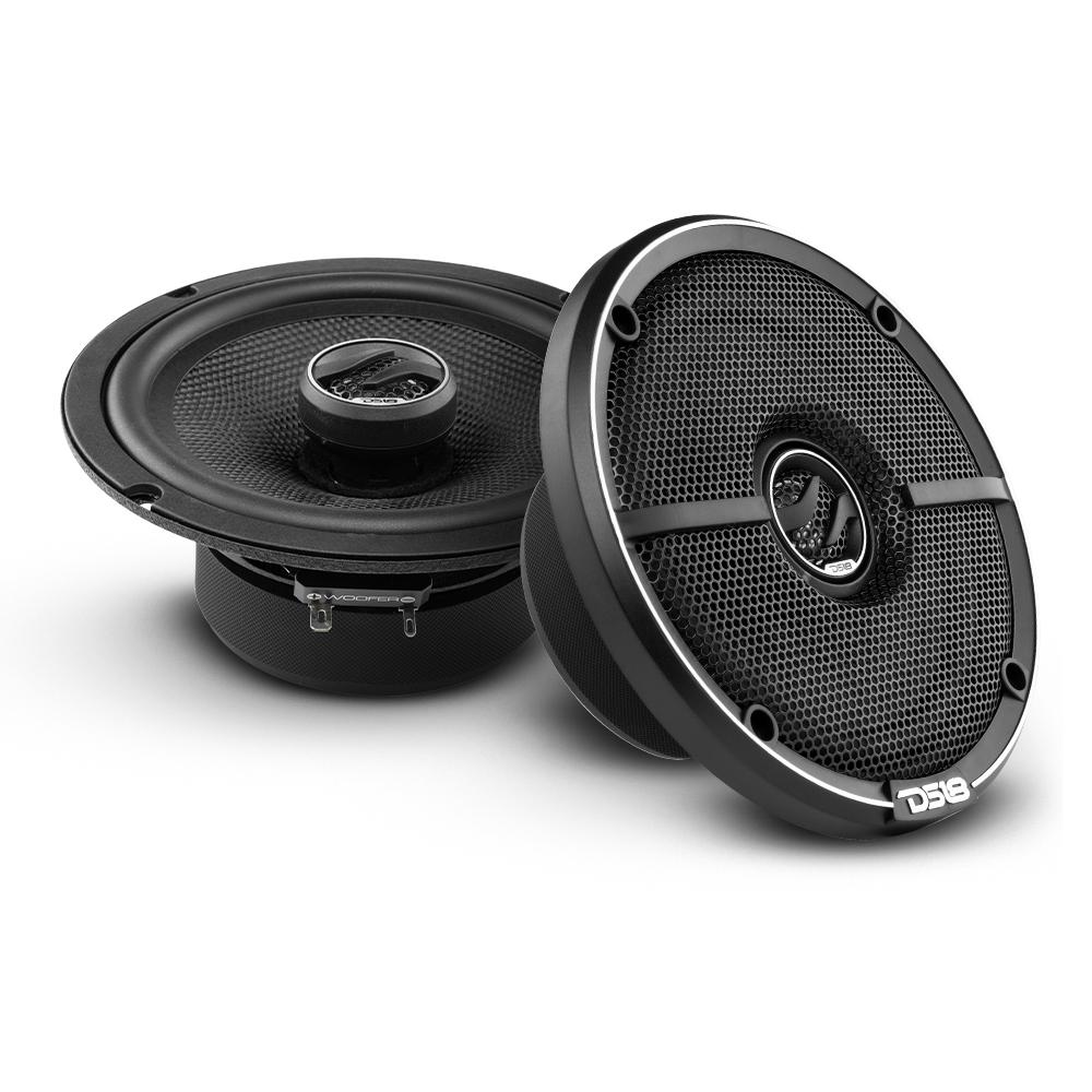 DS18 CARPK-3 Complete 6.5 Sound System With Included Booming Under The Seat Powered Sub