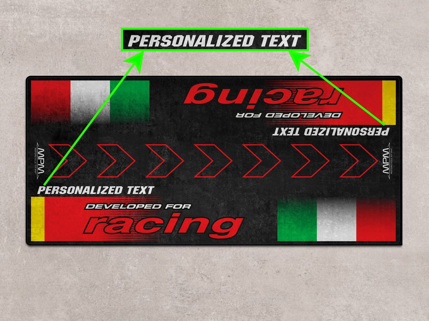 MPM Motorcycle Mat for italian Sportbike, Naked, Adventure Motorcycle - MM7219