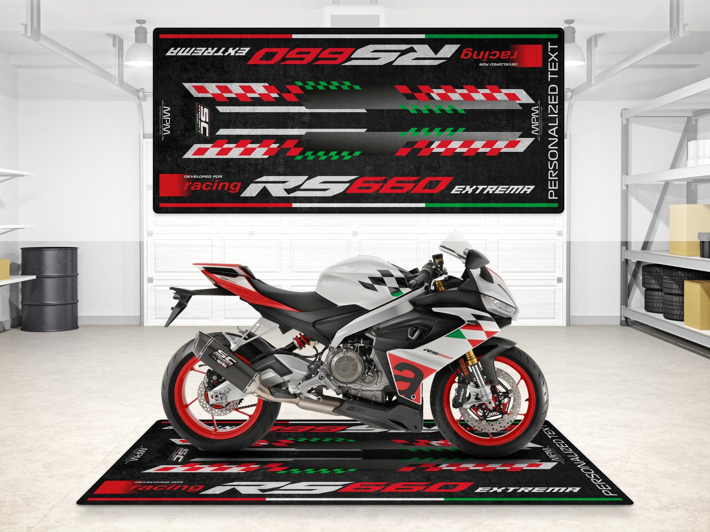 MPM Motorcycle Mat for Aprilia RS660 Extrema - MM7276