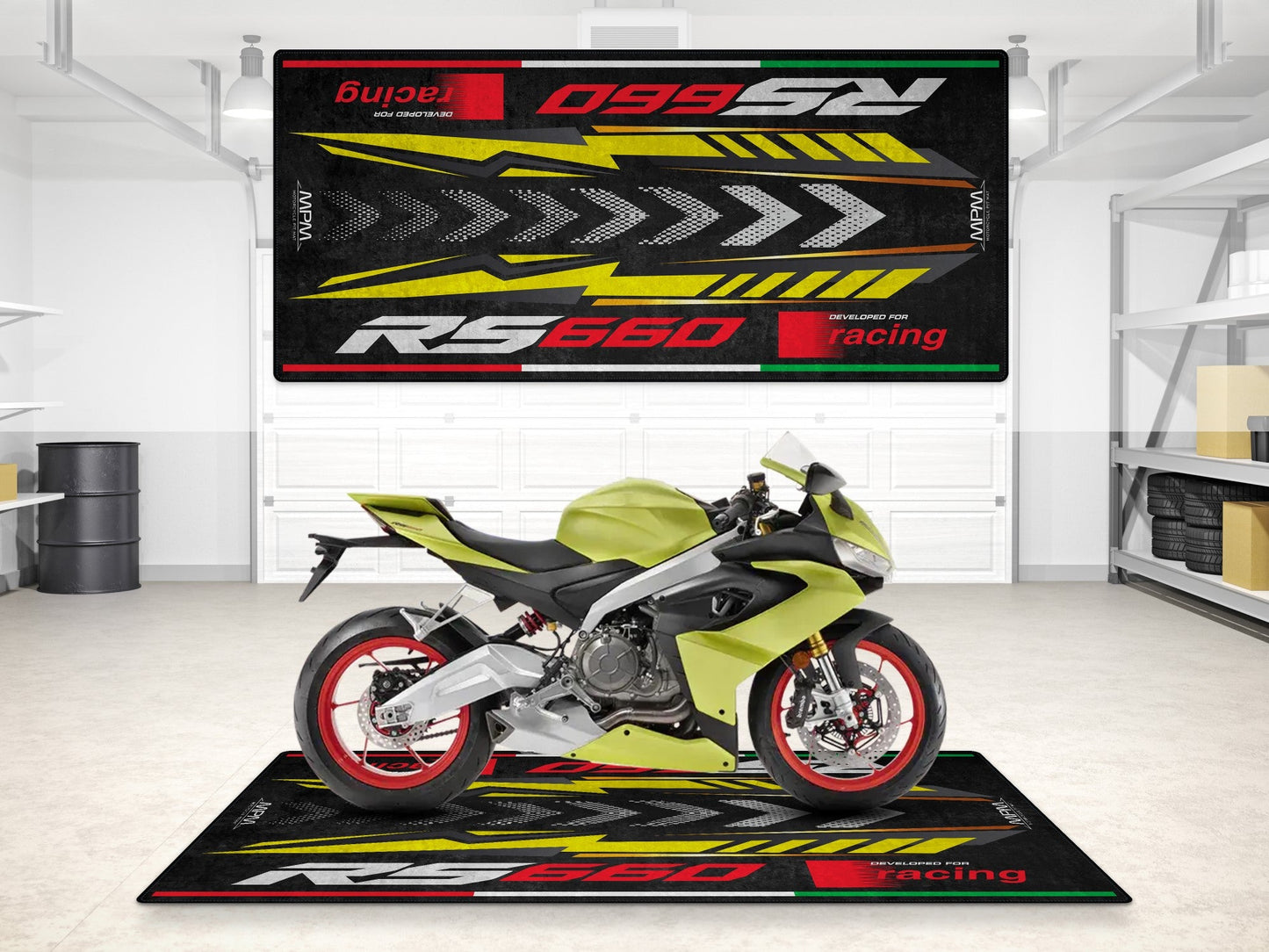 MPM Motorcycle Mat for Aprilia RS660 - MM7275