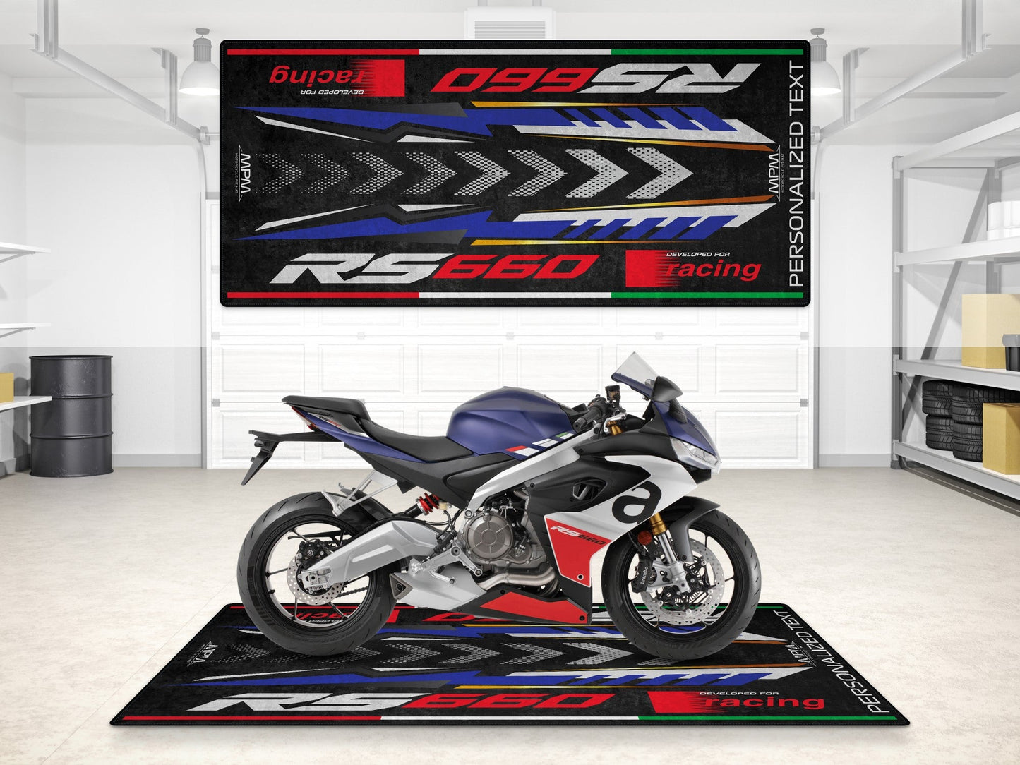 MPM Motorcycle Mat for Aprilia RS660 - MM7275