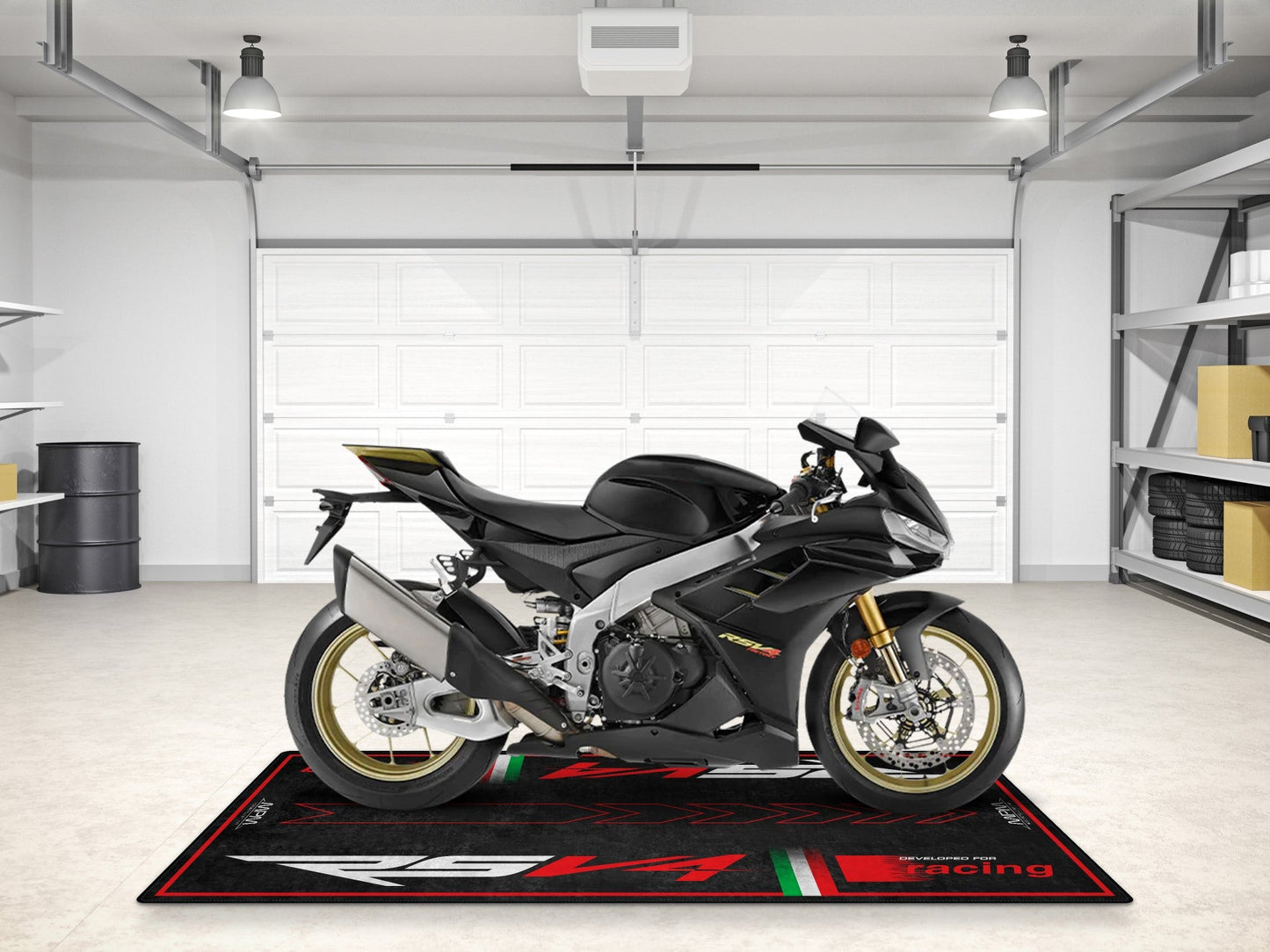 MPM Motorcycle Mat for Aprilia RSV4 - MM7220
