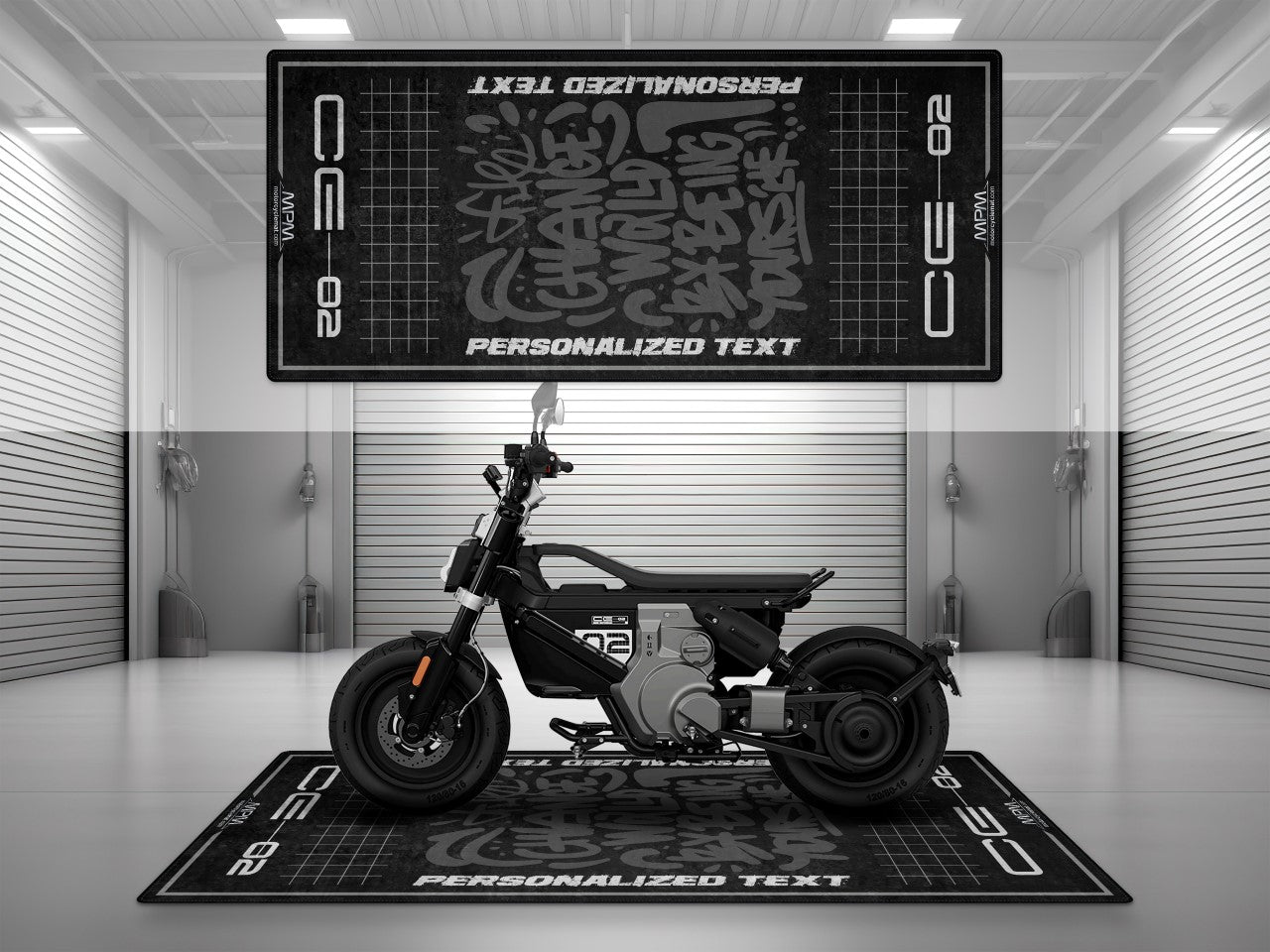 MPM Motorcycle Mat for BMW CE02 - MM4102