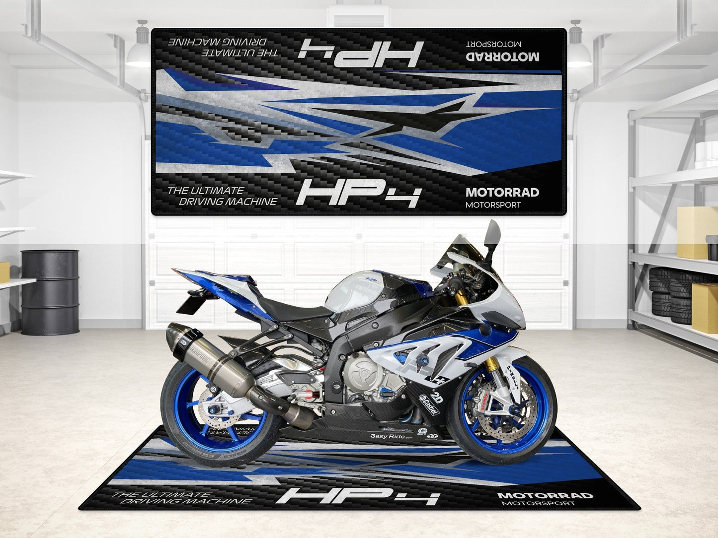 MPM Motorcycle Mat for BMW 1000RR HP4 - MM7254