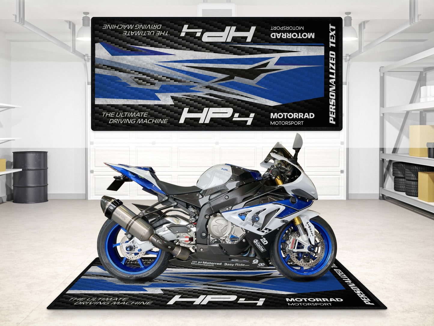 MPM Motorcycle Mat for BMW 1000RR HP4 - MM7254