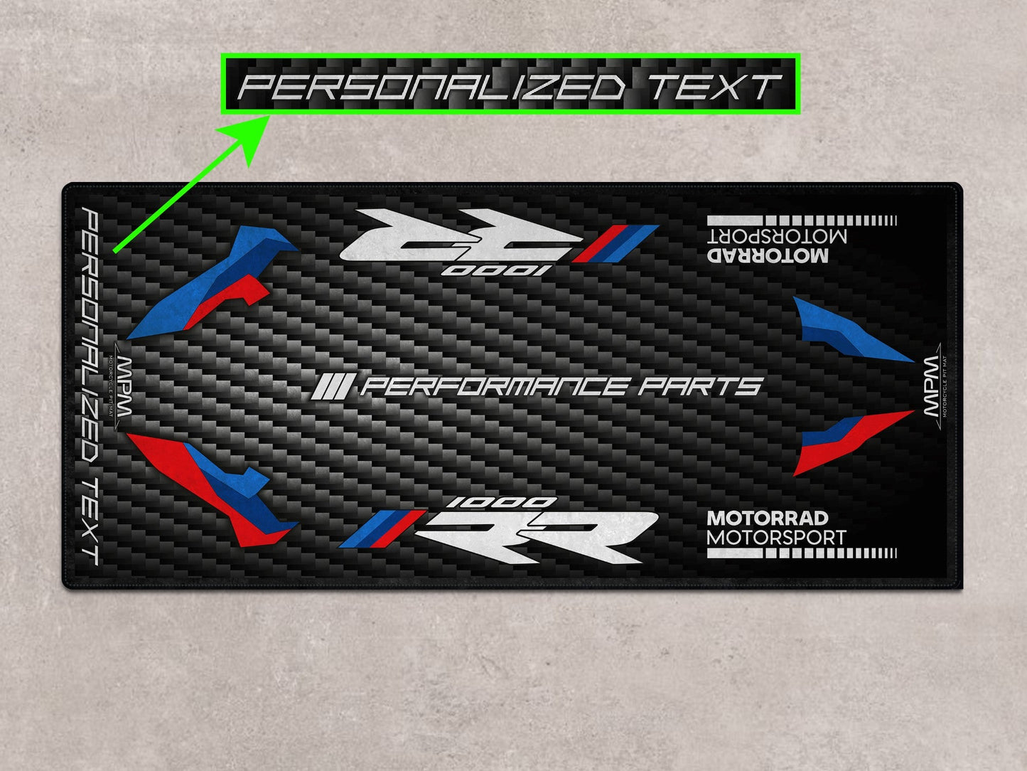 MPM Motorcycle Mat for BMW M1000RR - MM7161