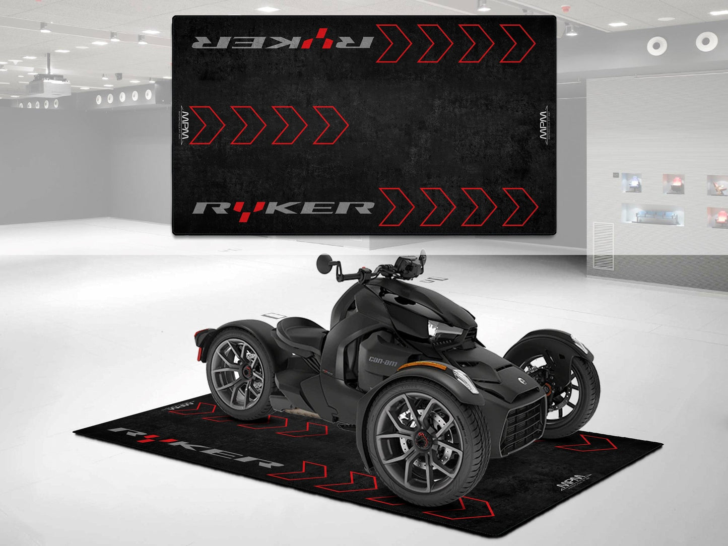 MPM Motorcycle Mat for Can-Am Ryker - MM7221