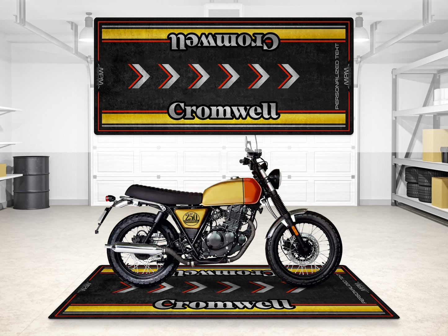 MPM Motorcycle Mat for Brixton Cromwell - MM7460