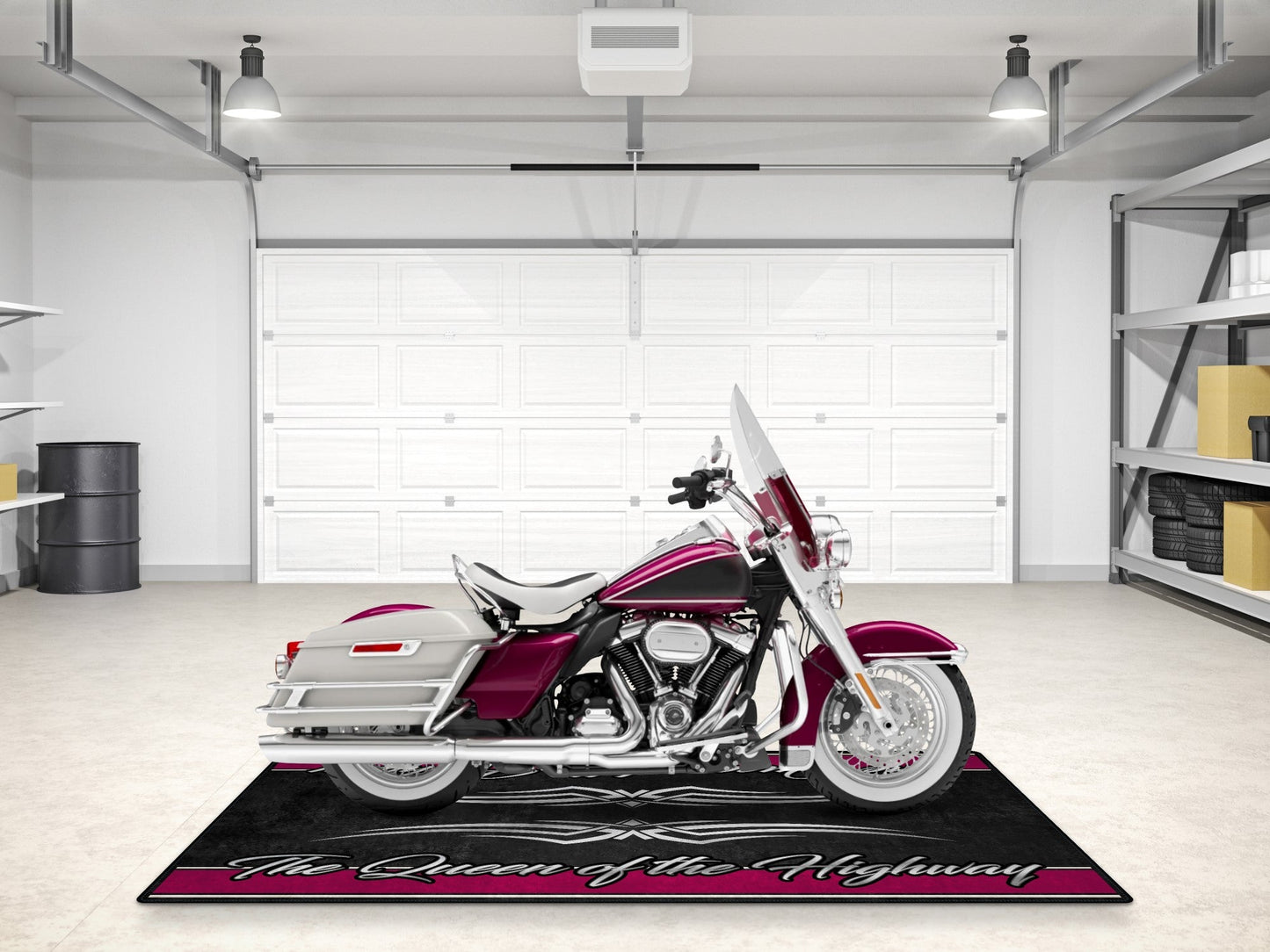 MPM Motorcycle Mat for Touring Motorcycle "The Queen of the Highway" - MM7299