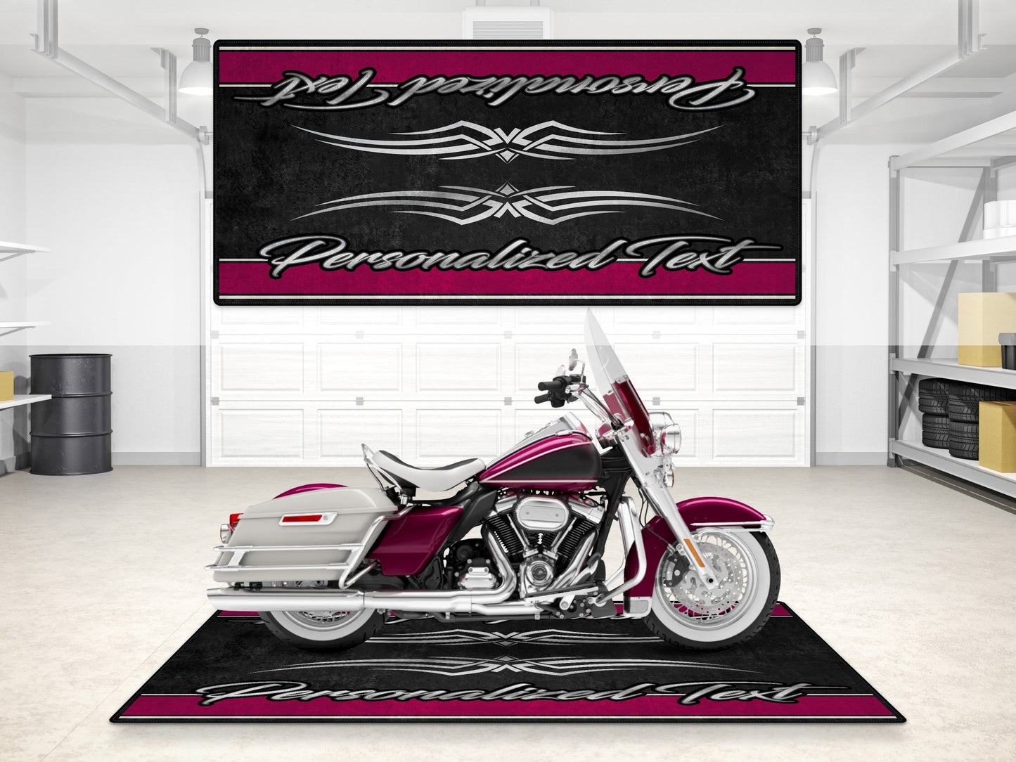 MPM Motorcycle Mat for Touring Motorcycle "The Queen of the Highway" - MM7299