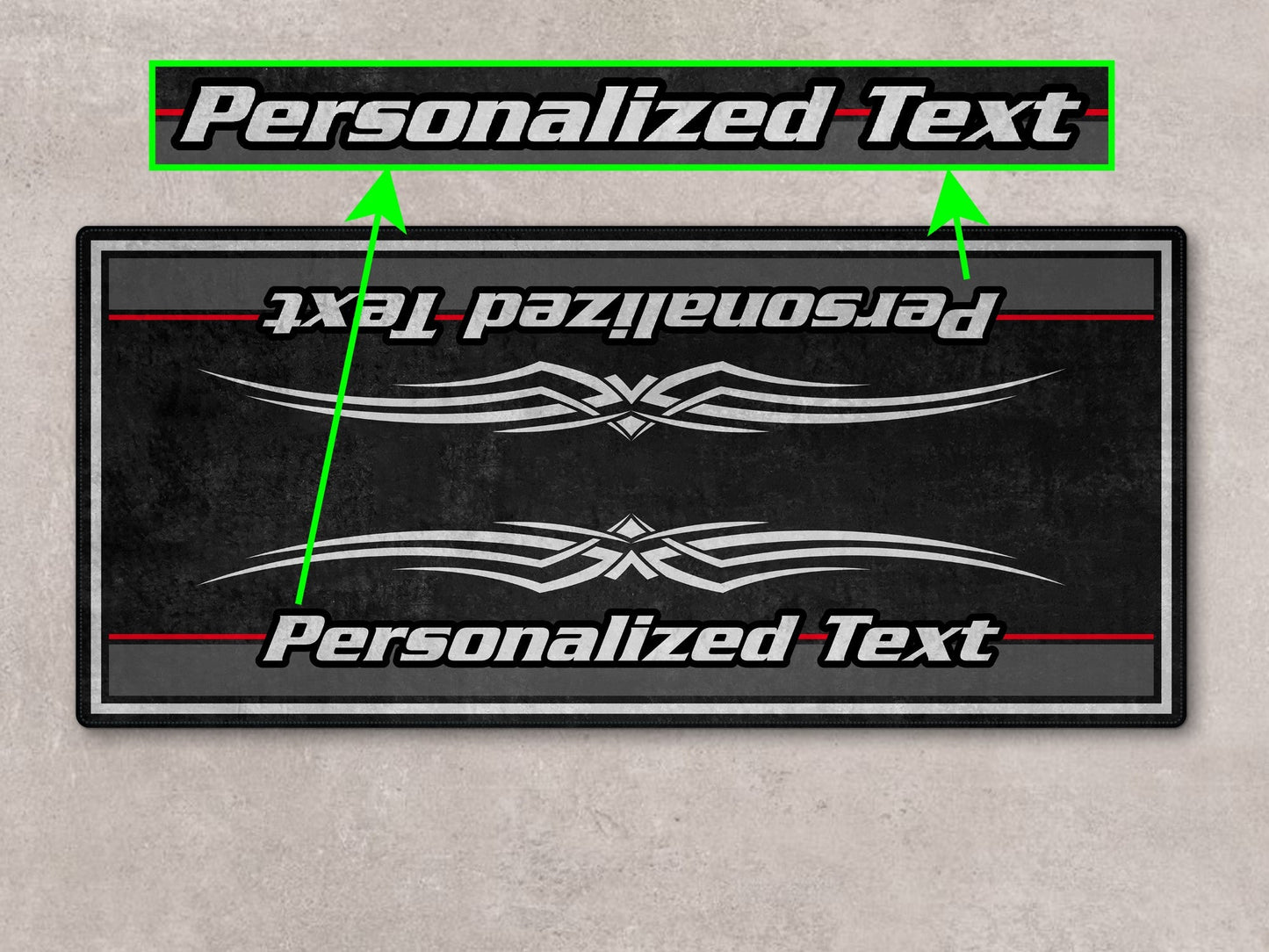 MPM Motorcycle Mat for Cruiser Motorcycle "The Night King" - MM7300