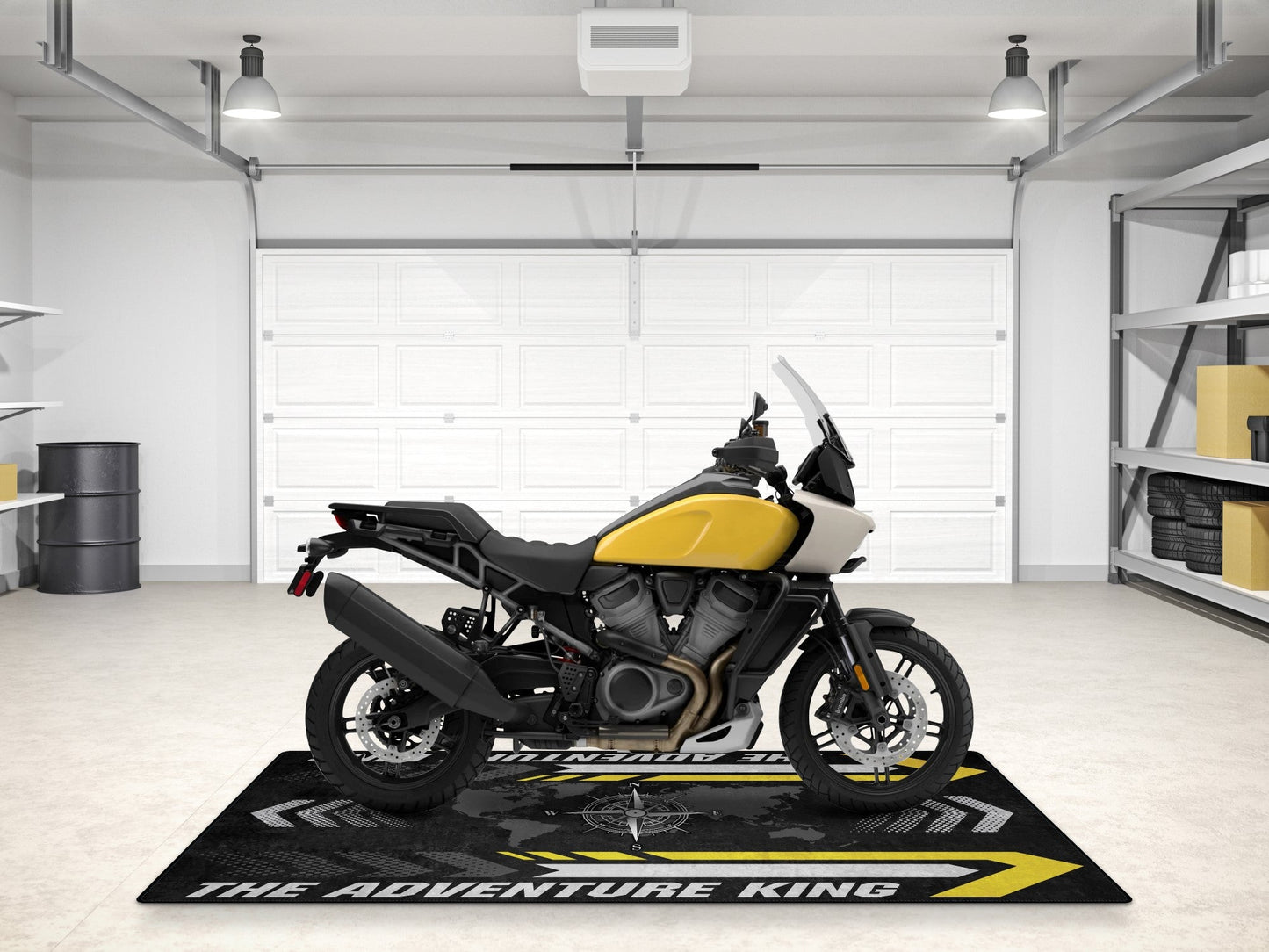 MPM Motorcycle Mat for Adventure Motorcycle "The Adventure King" - MM7341