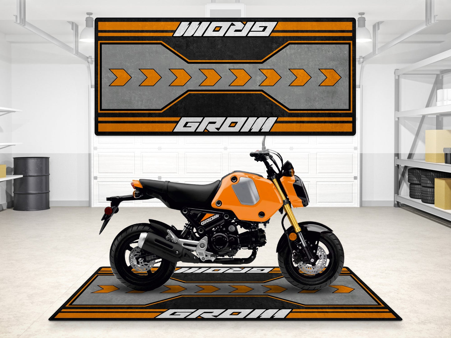 MPM Motorcycle Mat for Honda GROM - MM7265