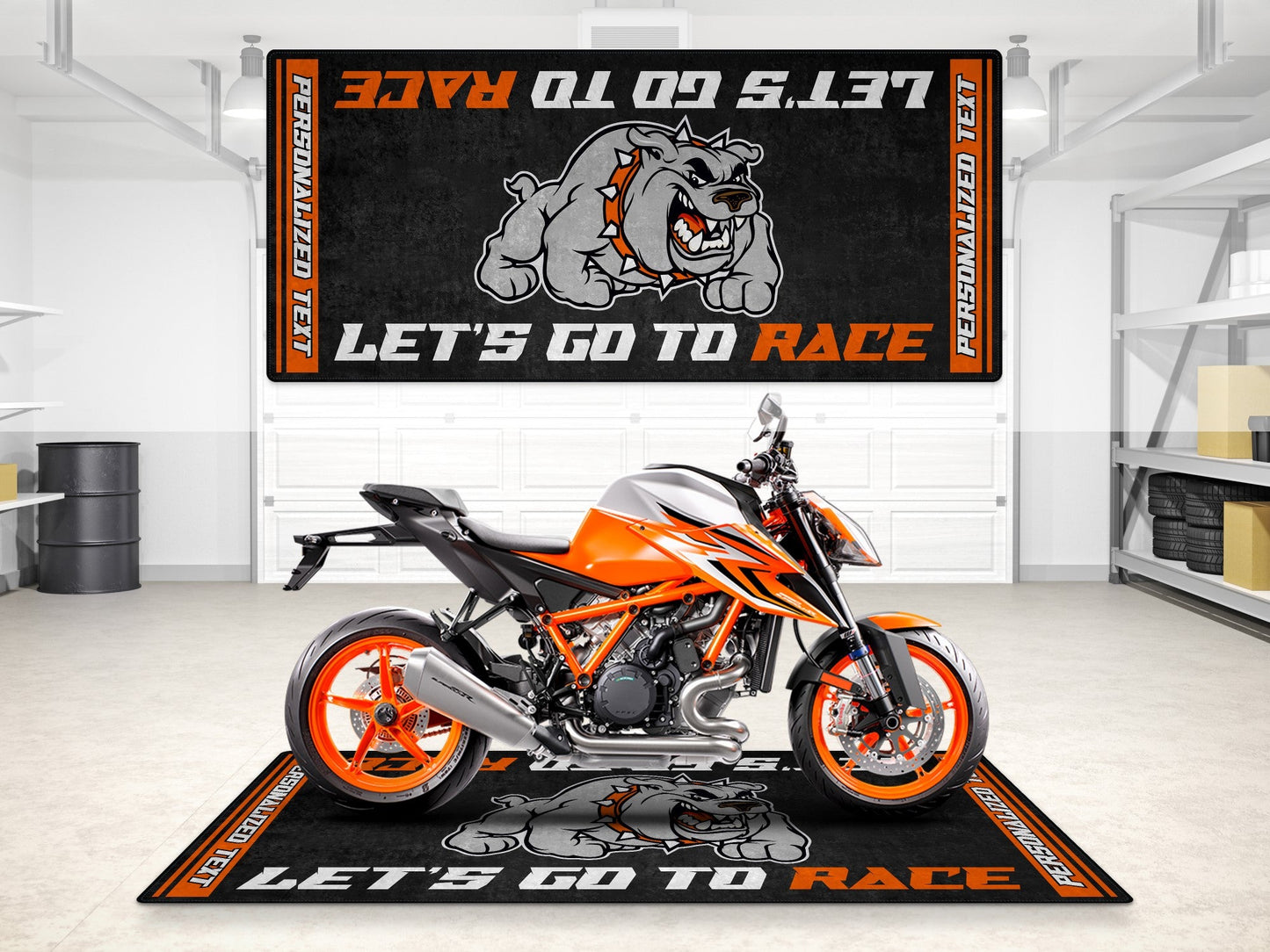 MPM Motorcycle Mat for KTM Motorcycle (Bulldog) - MM7211
