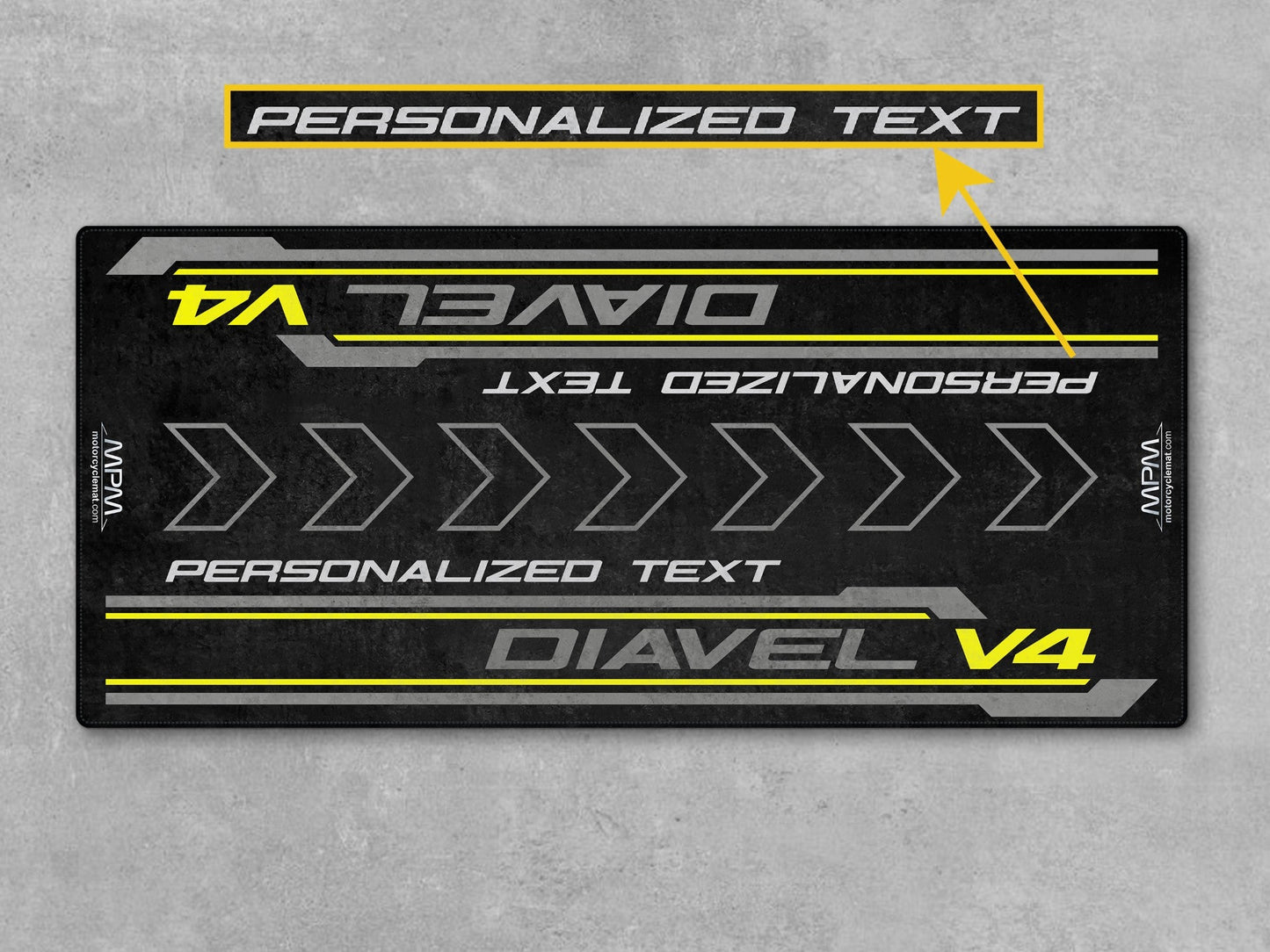 MPM Motorcycle Mat for Ducati Diavel V4 - MM7170
