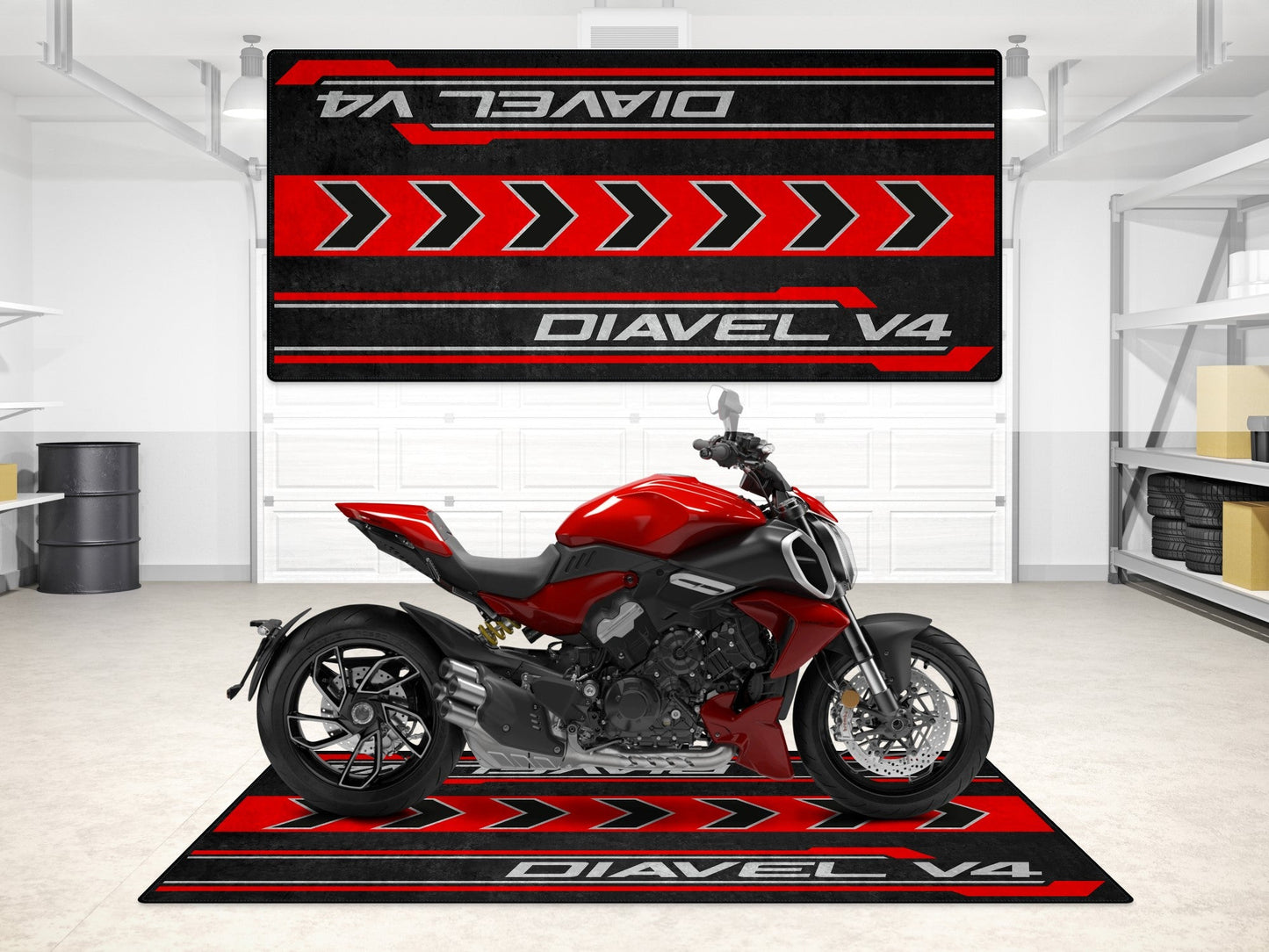 MPM Motorcycle Mat for Ducati Diavel V4 - MM7170