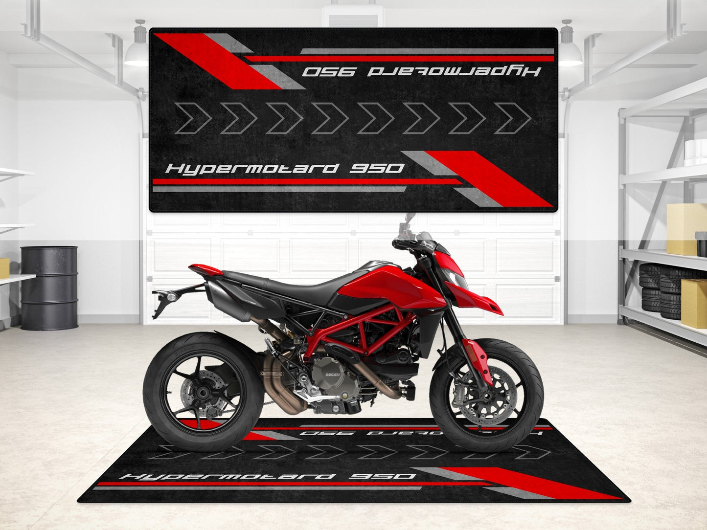 MPM Motorcycle Mat for Ducati Hypermotard 950 - MM7178