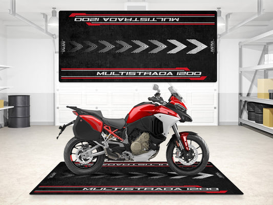 MPM Motorcycle Mat for Ducati Multistrada 1200 - MM7180