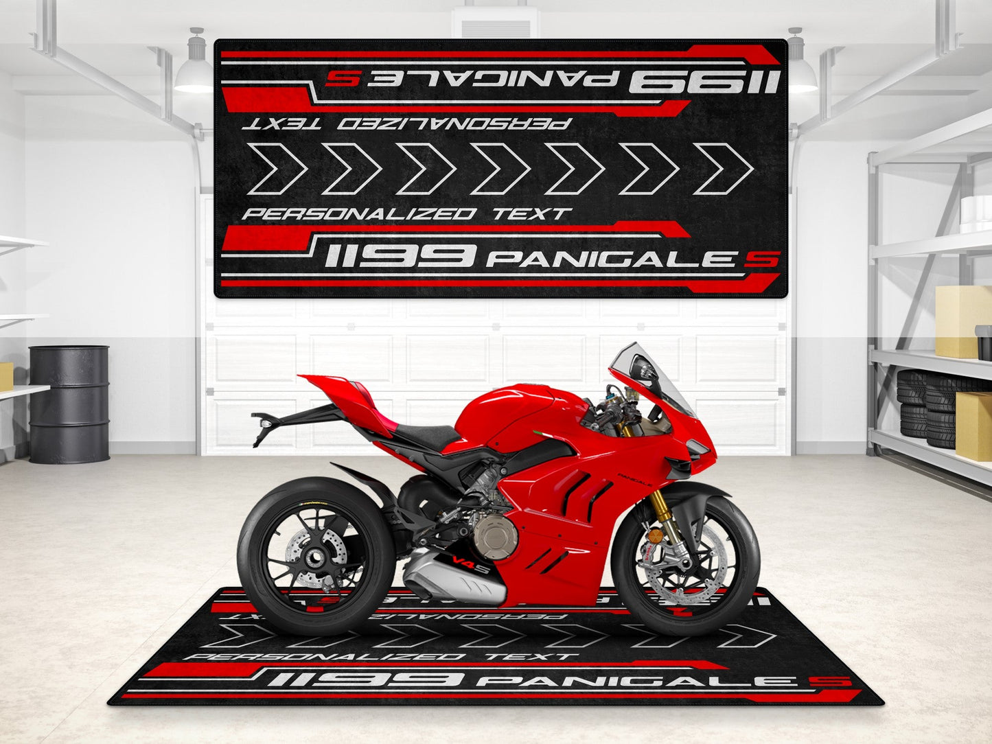 MPM Motorcycle Mat for Ducati 1199 Panigale S - MM7183