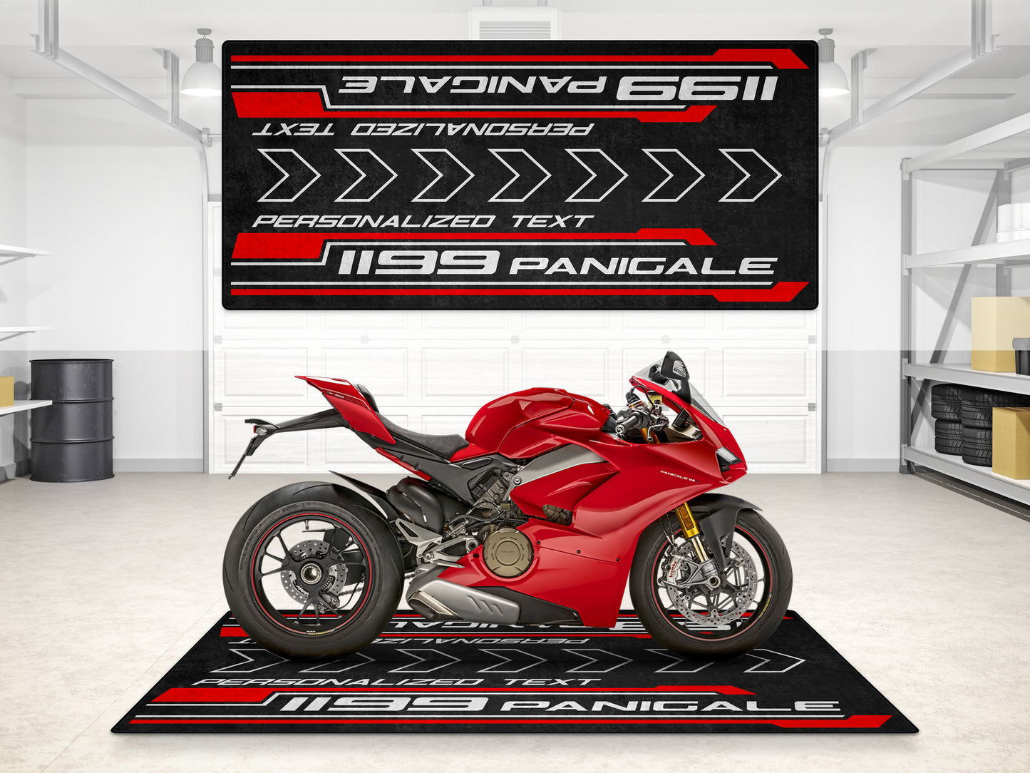 MPM Motorcycle Mat for Ducati 1199 Panigale - MM7182