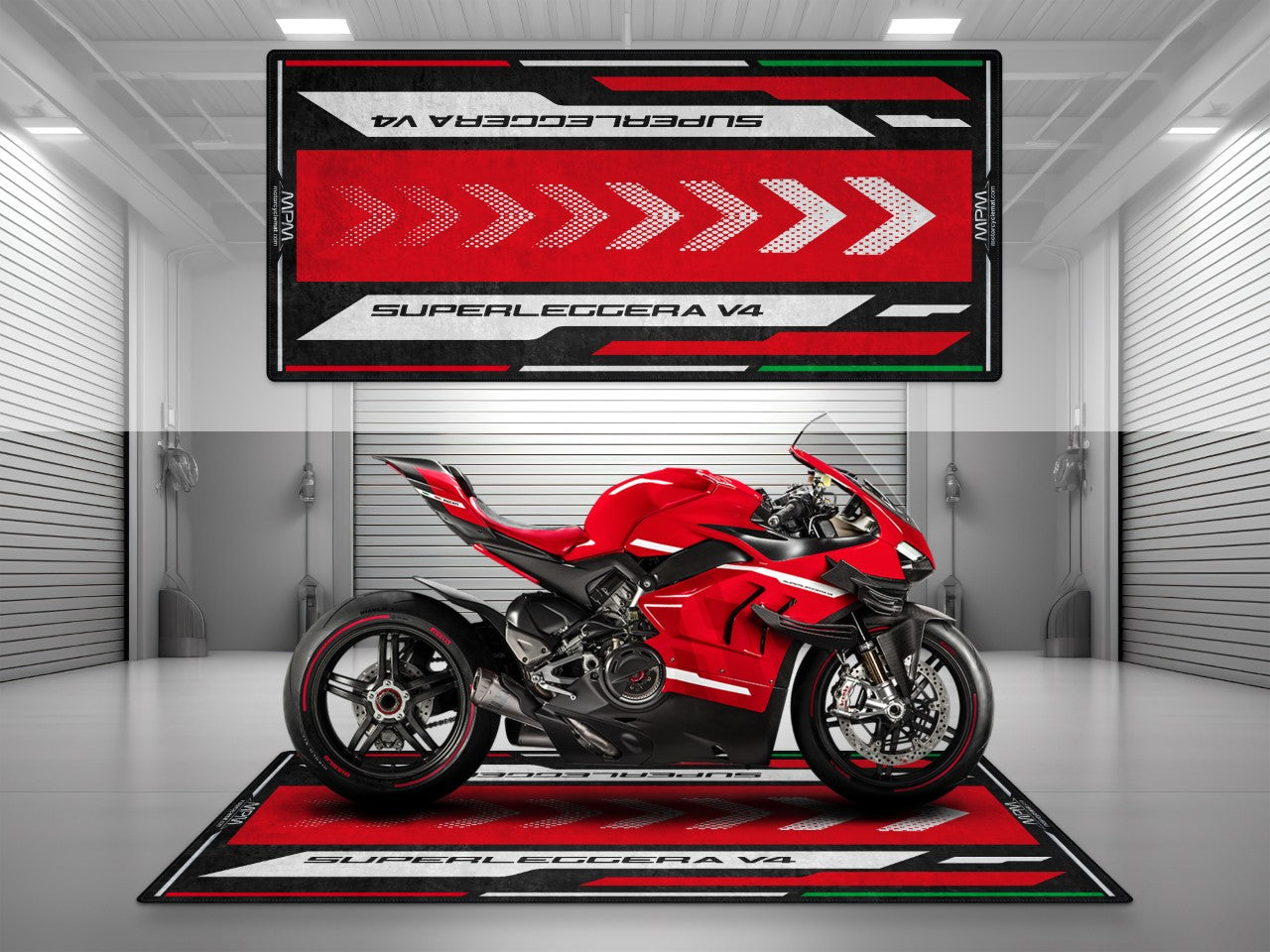 MPM Motorcycle Mat for Ducati Superleggera V4 - MM4117