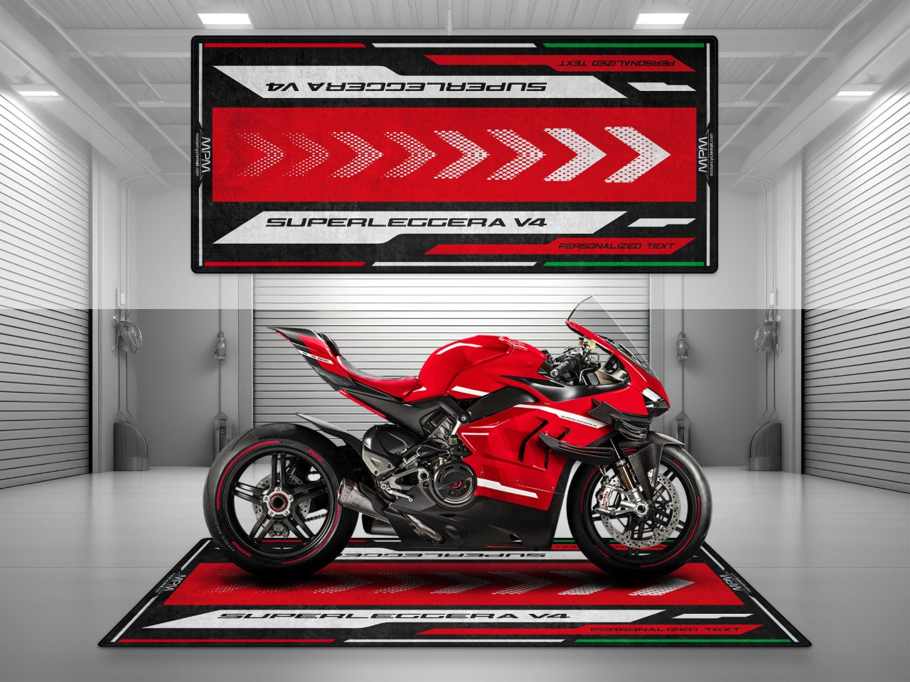 MPM Motorcycle Mat for Ducati Superleggera V4 - MM4117