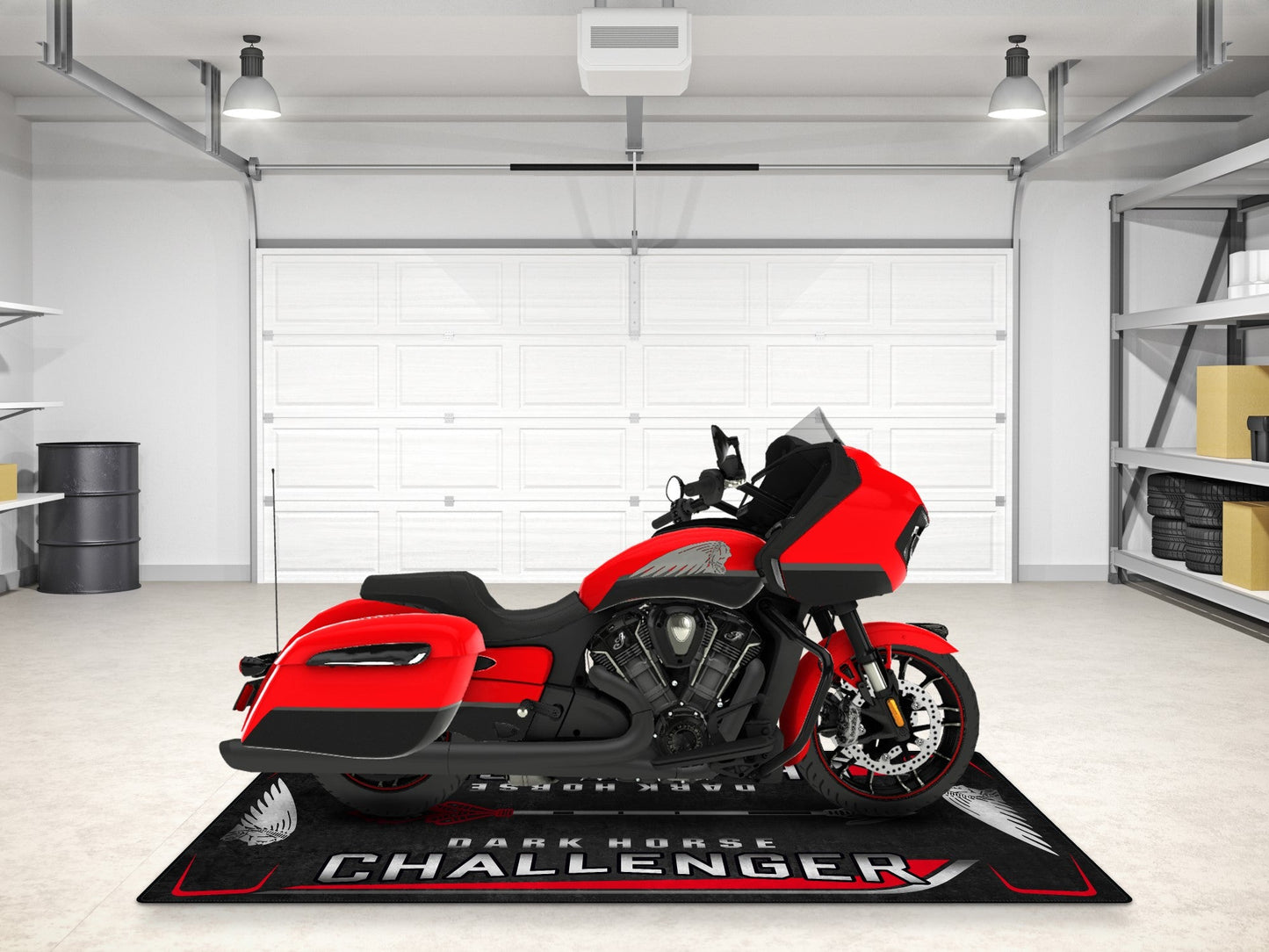 MPM Motorcycle Mat for Indian Challenger Dark Horse - MM7332