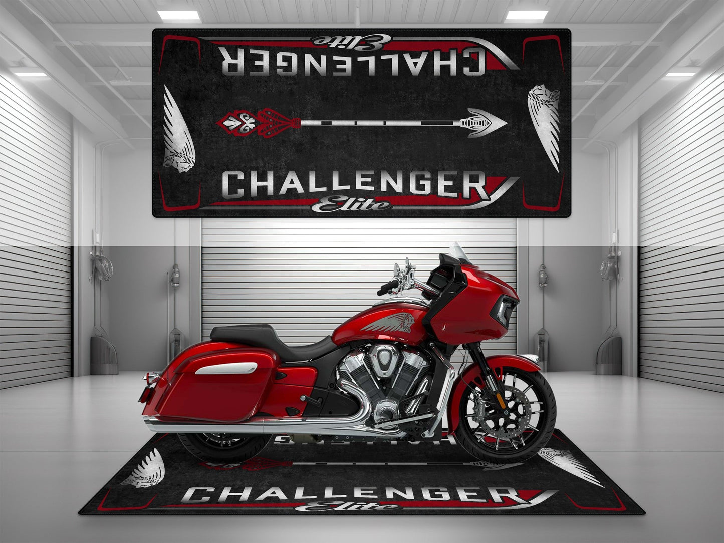 MPM Motorcycle Mat for Indian Challenger Elite - MM7334