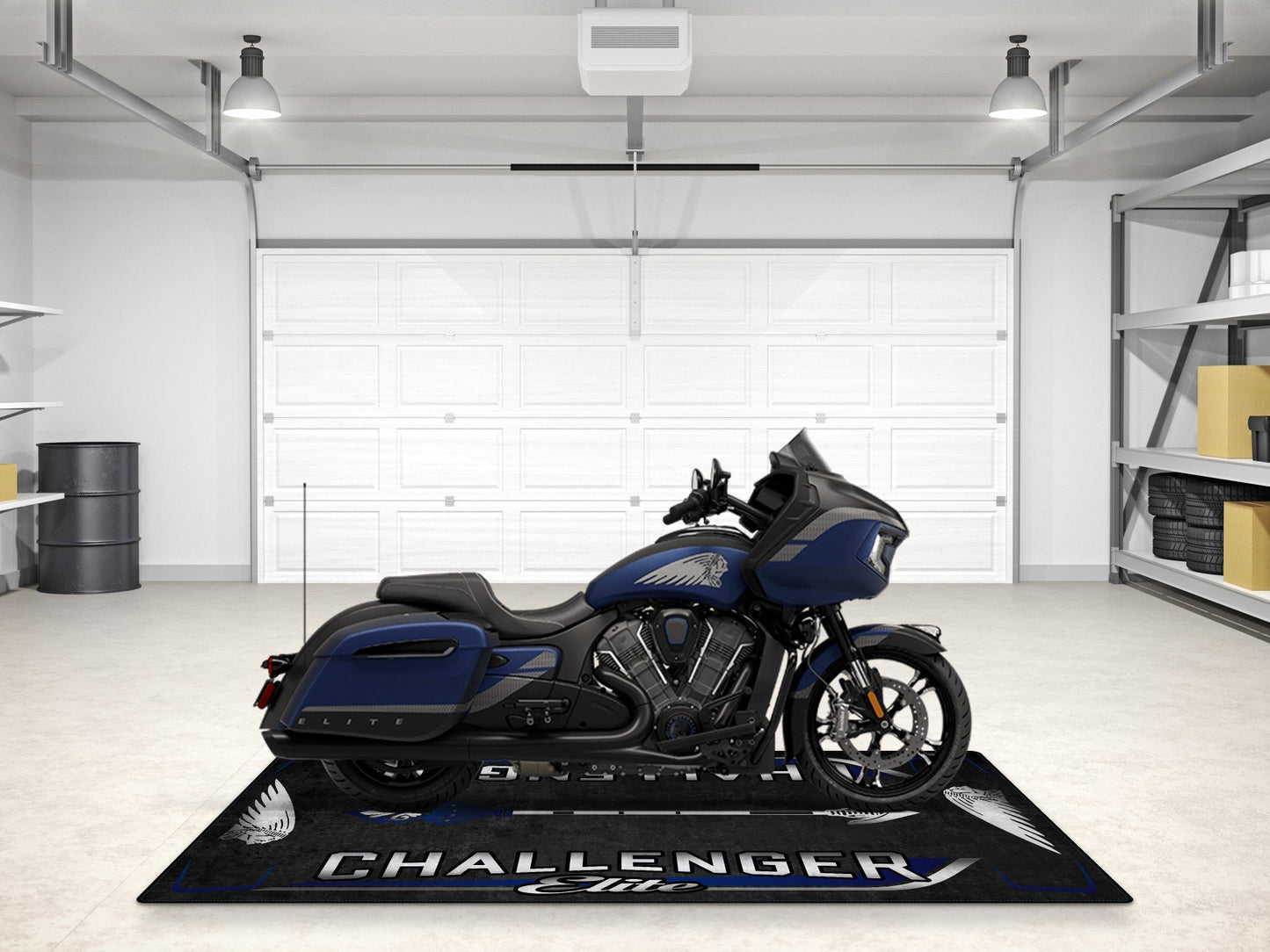 MPM Motorcycle Mat for Indian Challenger Elite - MM7334
