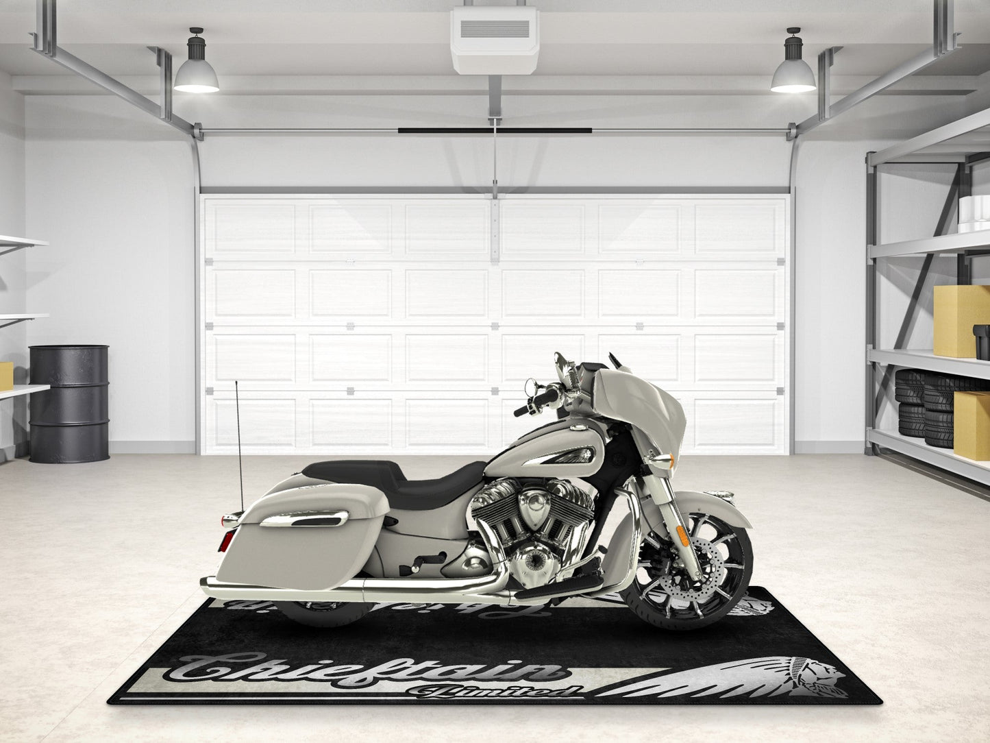 MPM Motorcycle Mat for Indian Chieftain Limited - MM7329
