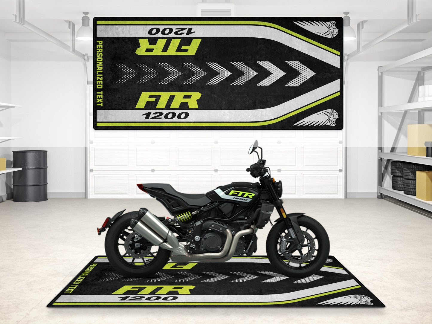 MPM Motorcycle Mat for Indian FTR 1200 - MM7315