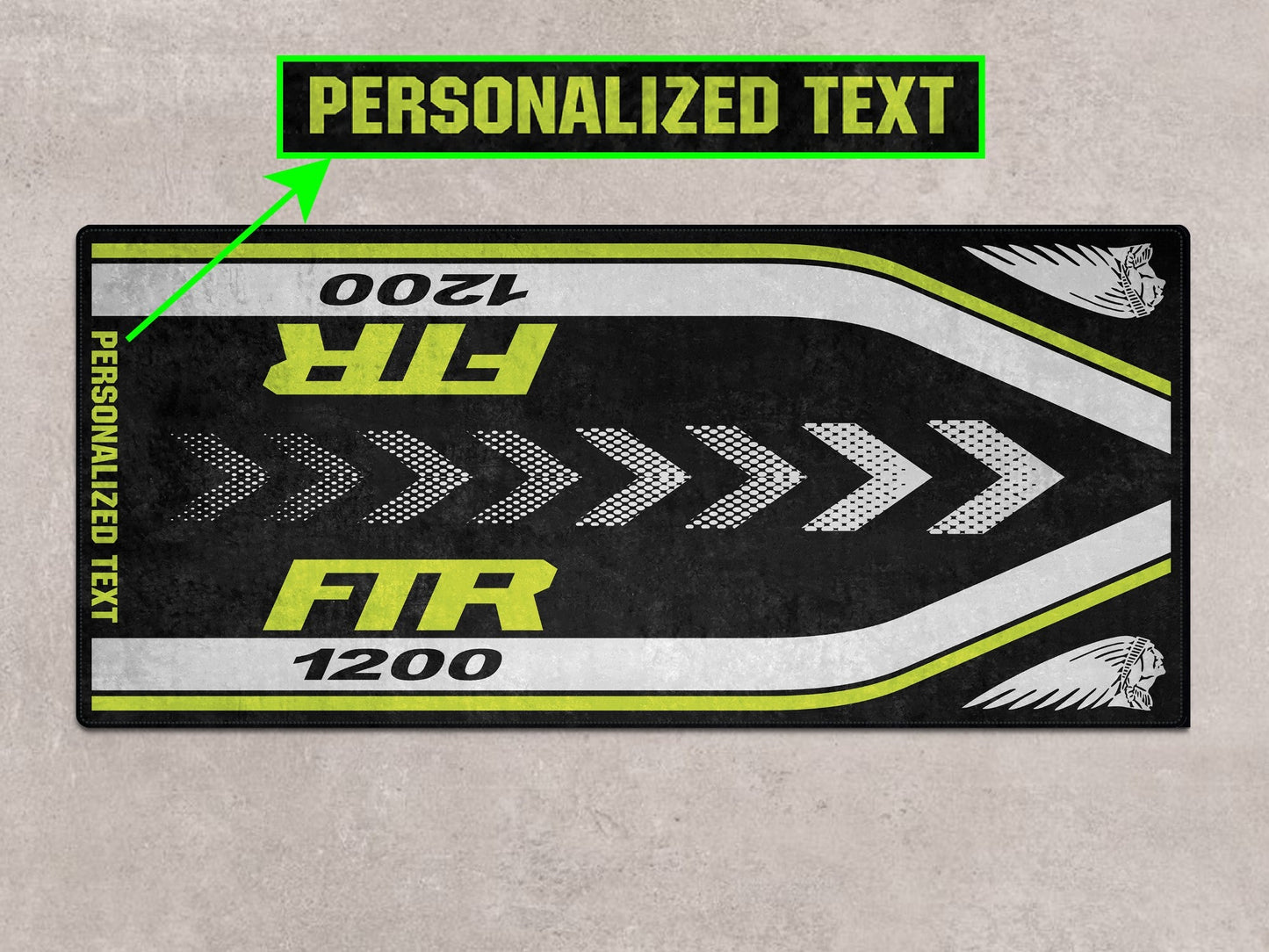 MPM Motorcycle Mat for Indian FTR 1200 - MM7315