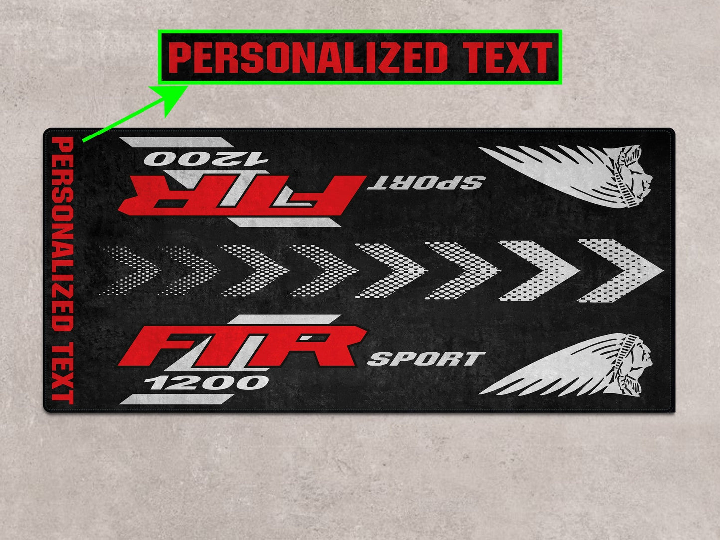 MPM Motorcycle Mat for Indian FTR Sport 1200 - MM7316