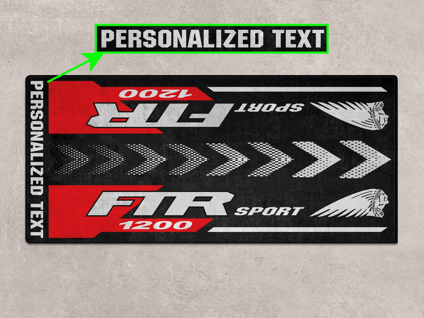 MPM Motorcycle Mat for Indian FTR Sport 1200 - MM7316