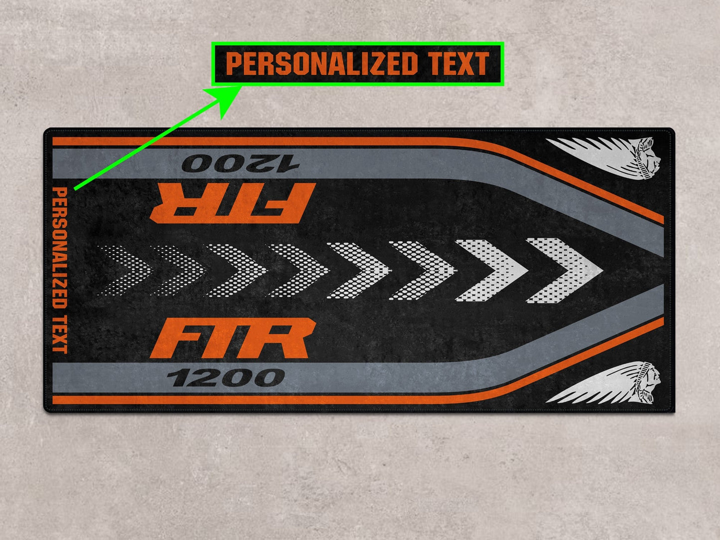 MPM Motorcycle Mat for Indian FTR 1200 - MM7315