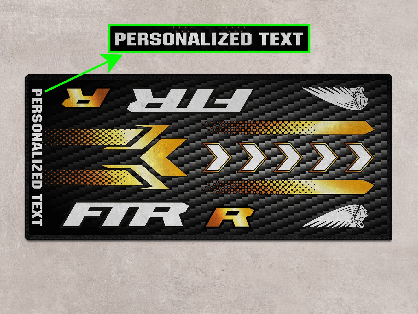 MPM Motorcycle Mat for Indian FTR Carbon 1200 - MM7317